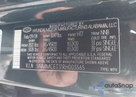 2024 Genesis Electrified Gv70 Advanced Awd из США, поврежденный, VIN 5NMMCET17RH003565